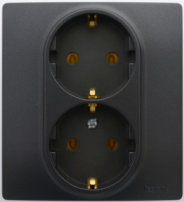 antrasit renk ikili priz,legrand ikili priz,legrand salbei antrasit renk ikili topraklı priz fiyatı ve &ouml;zellikleri www.renklipriz.com da